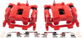 TRQ Rear Performance Brake Caliper Set Red for INFINITI & Nissan