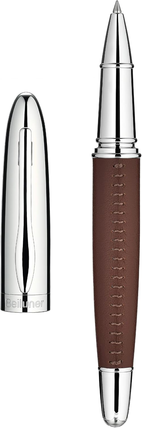 BEILUNER Luxury Leather Pen - Exquisite Hand-Stitched Design