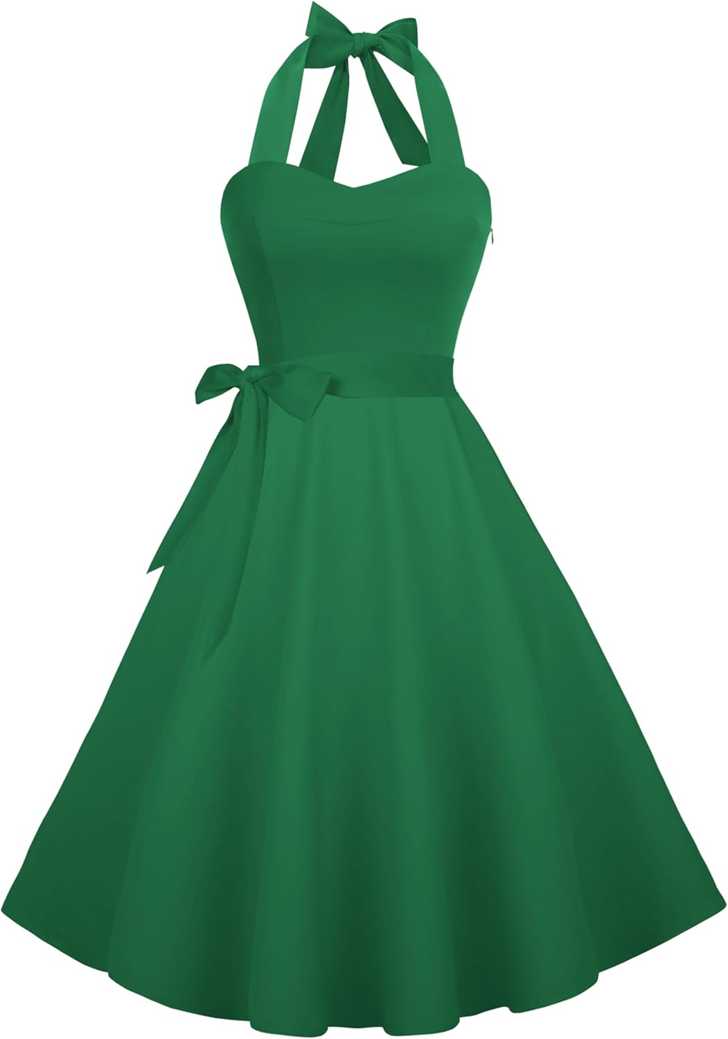 Halter Retro Vintage Cocktail Dress for Women by Hanpceirs