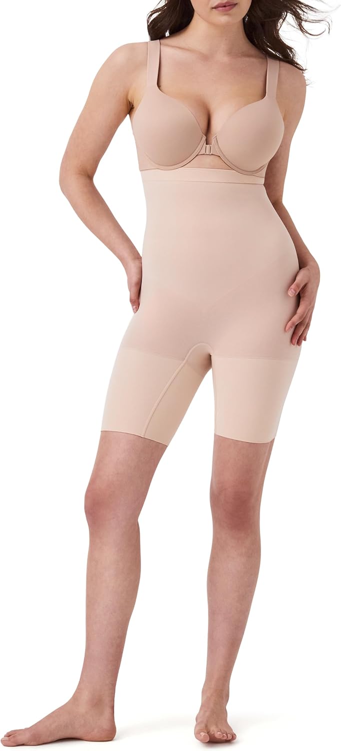 SPANX Sculpt Seamless Power High-Waisted Mid-Thigh Short Review