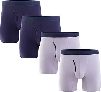 Bamboo Cool Men's Underwear Boxer Briefs for Ultimate Comfort