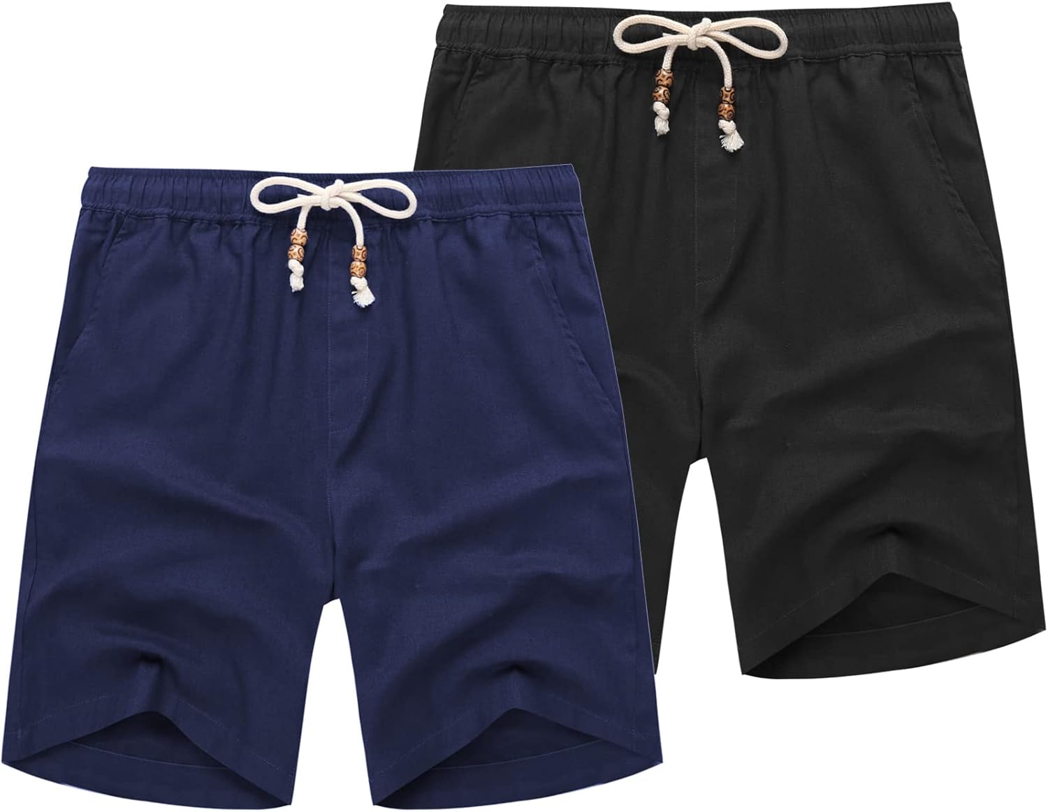 COOFANDY Men's Linen Shorts for Comfort and Style This Summer