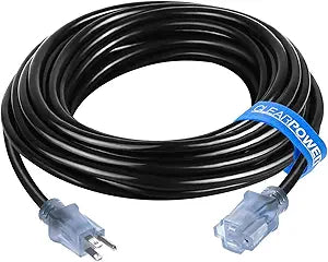Clear Power 25 ft Heavy Duty Outdoor Extension Cord Review