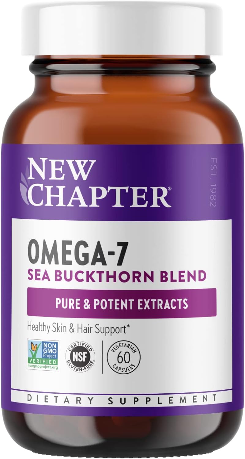 New Chapter Supercritical Omega 7 with Sea Buckthorn Capsules