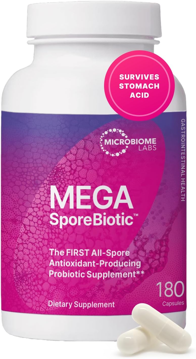 Microbiome Labs MegaSporeBiotic Probiotics for Gut Health