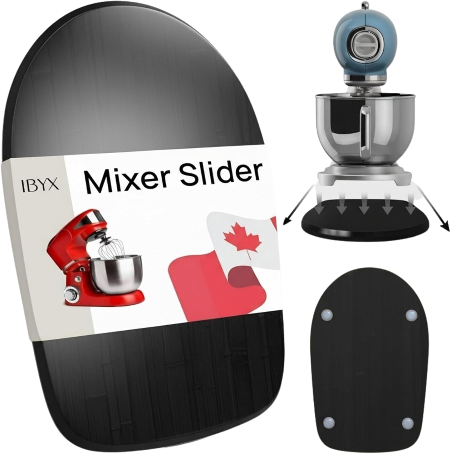 Ibyx Elegant Sliding Tray for KitchenAid Mixers and Appliances