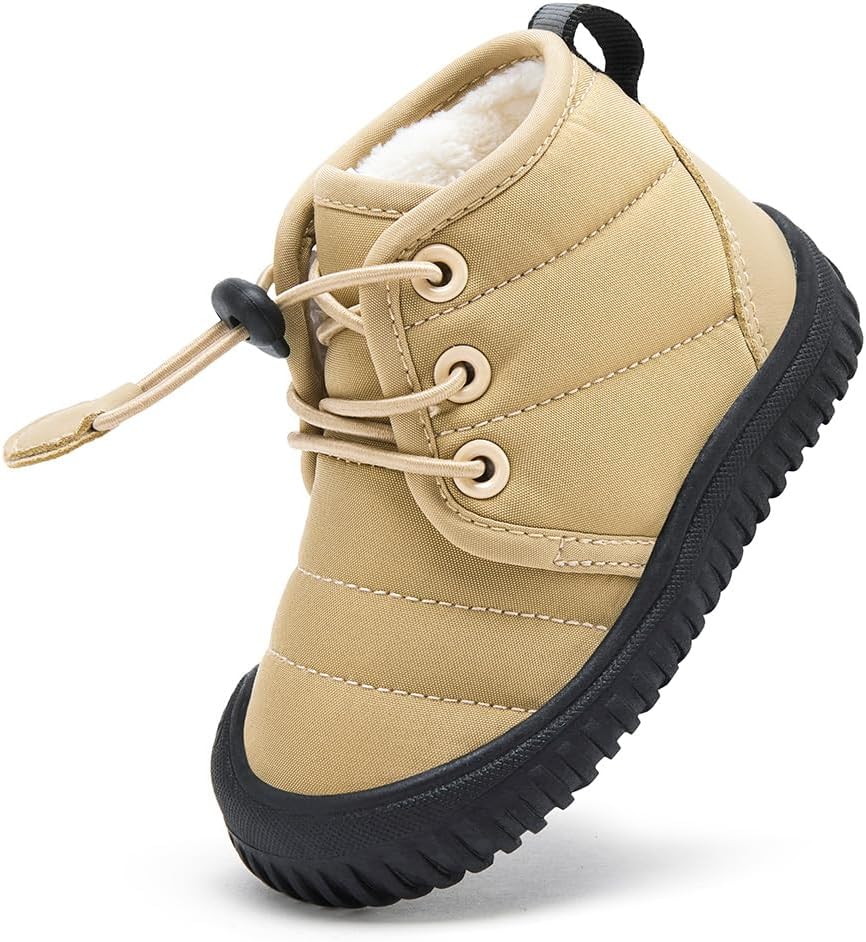 BMCiTYBM Toddler Baby Winter Snow Boots for First Walking