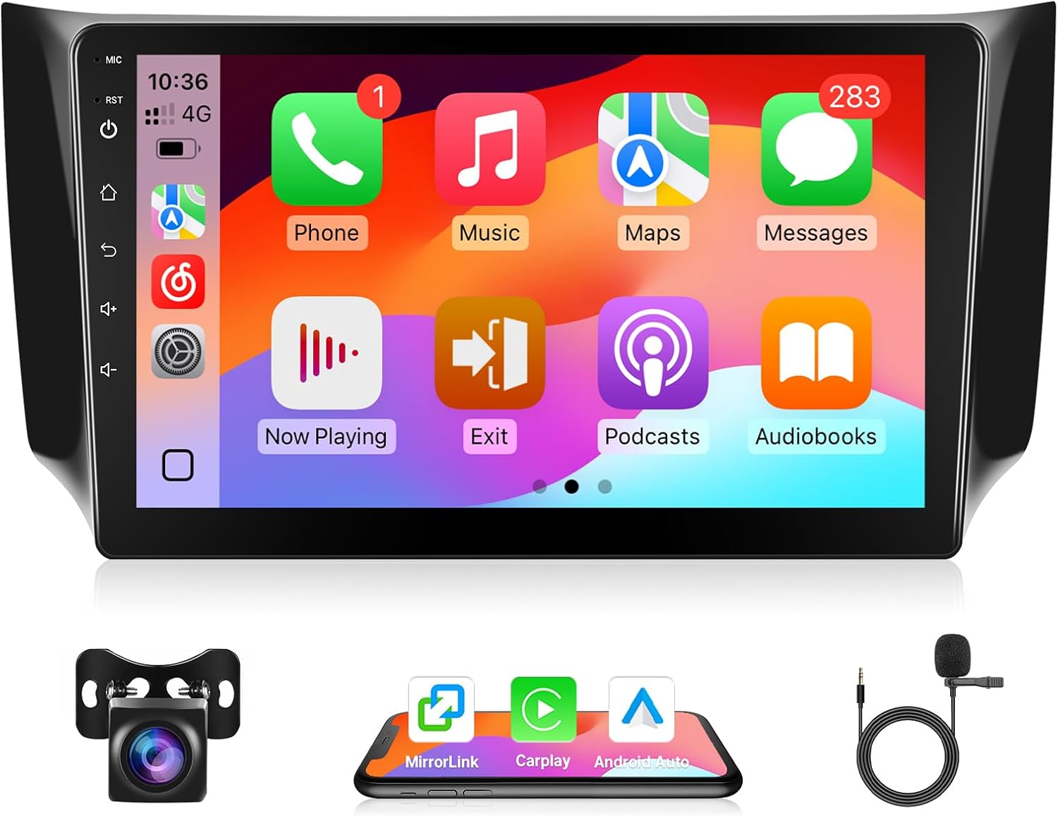 Leadfan Car Radio for Nissan Sentra with Wireless CarPlay