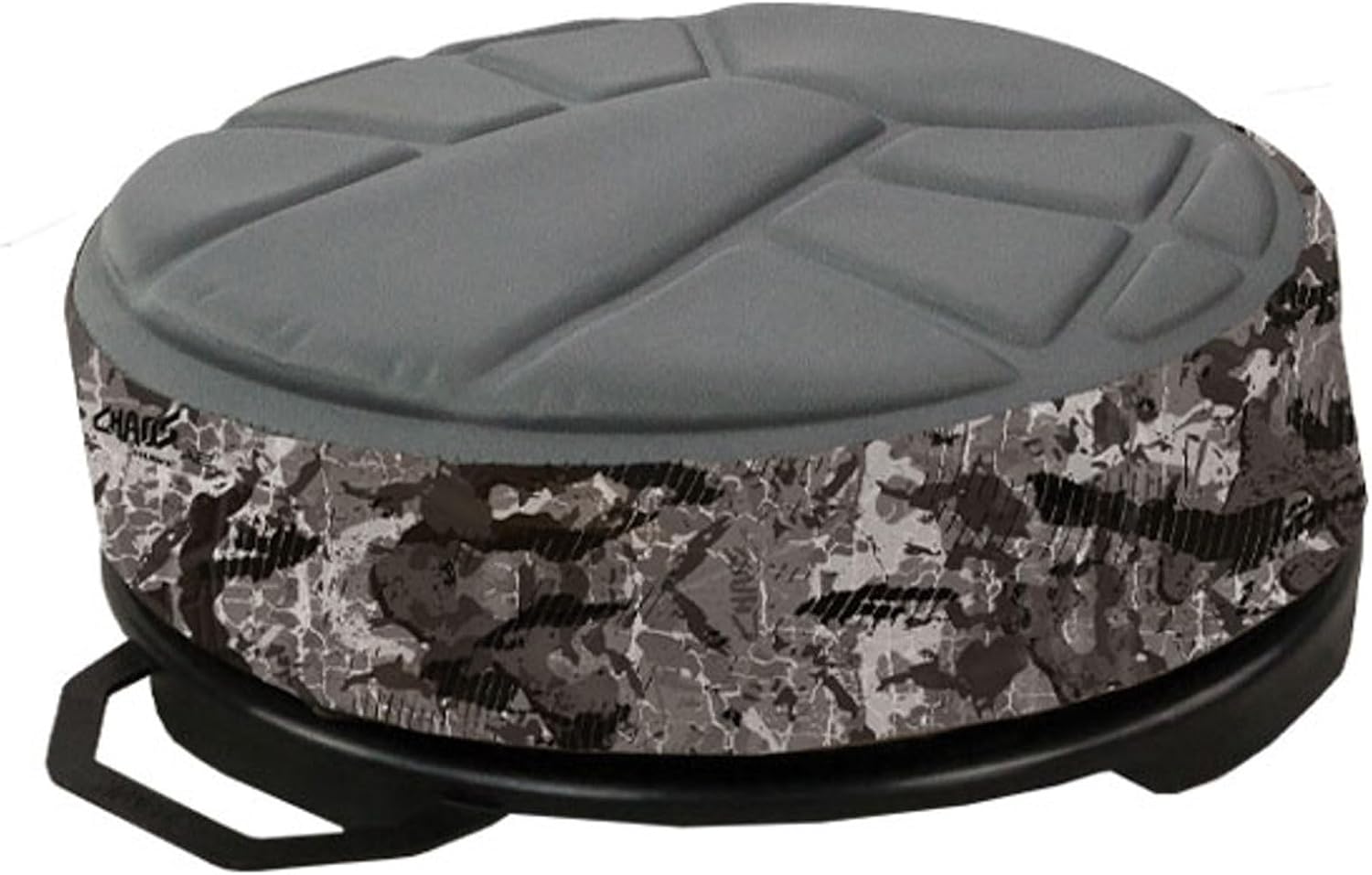 Hawk Memory Foam Bucket Seat - Silent Swivel Comfort | Camo Chair