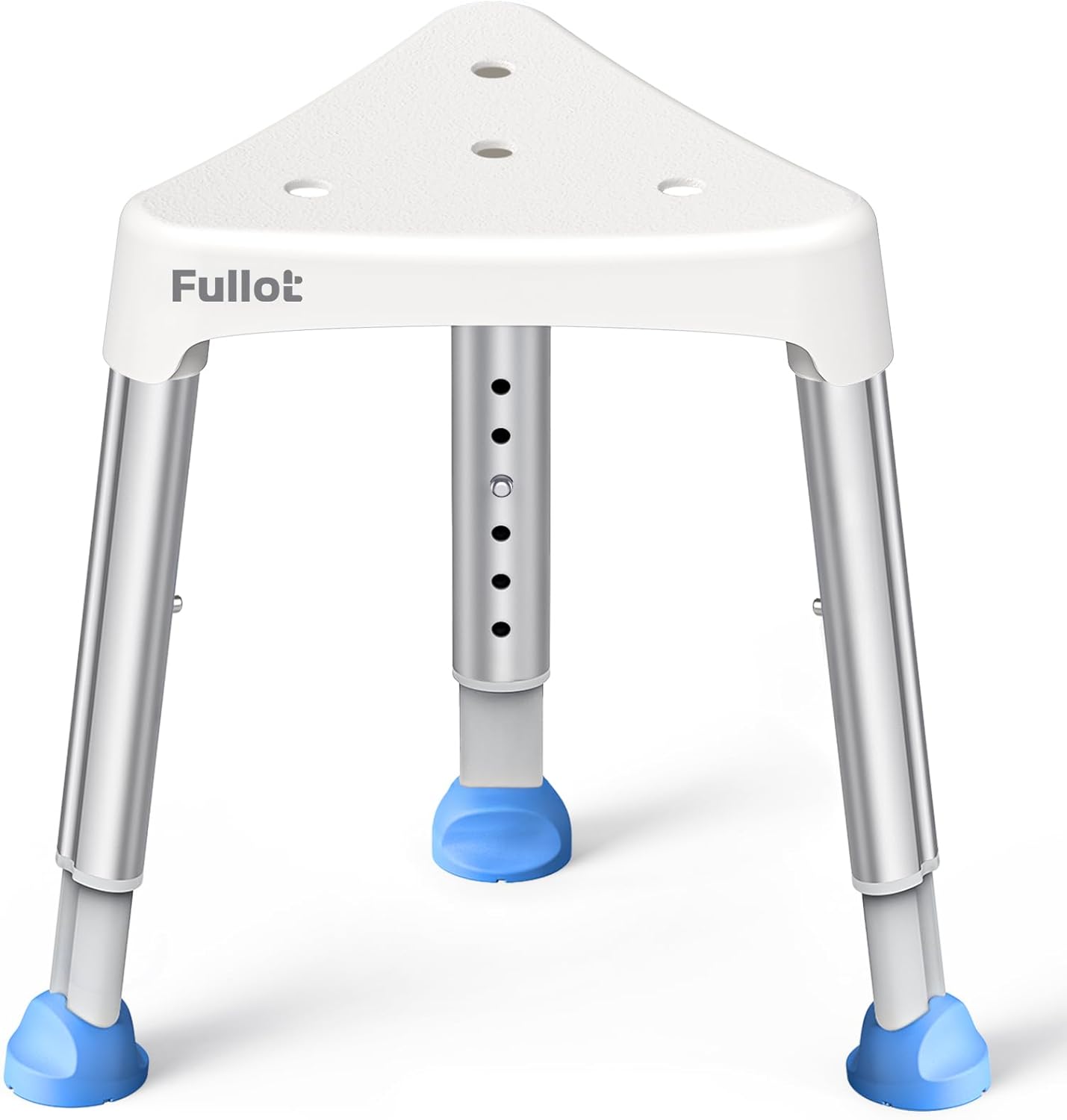 Space-Saving Triangular Shower Chair for Elderly and Disabled
