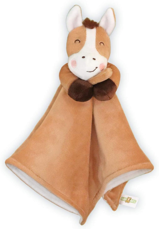 Pony Lovey Blankie - Super Soft Baby Security 13x13