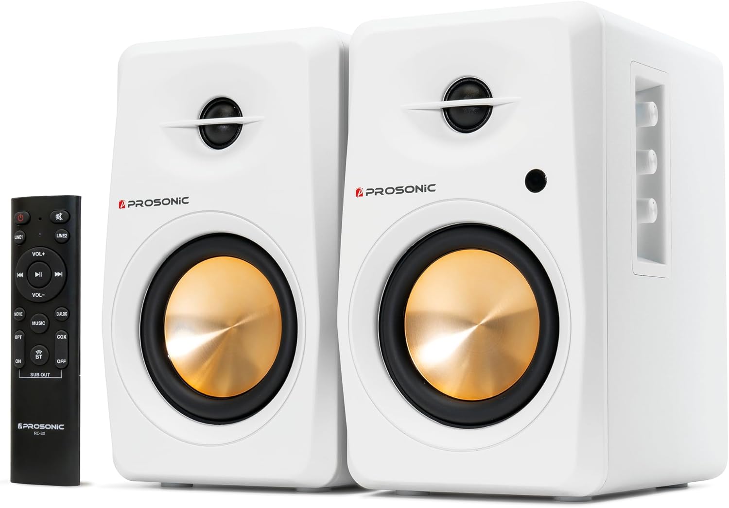 35W Bluetooth Speaker Studio Monitor - Crisp Sound!