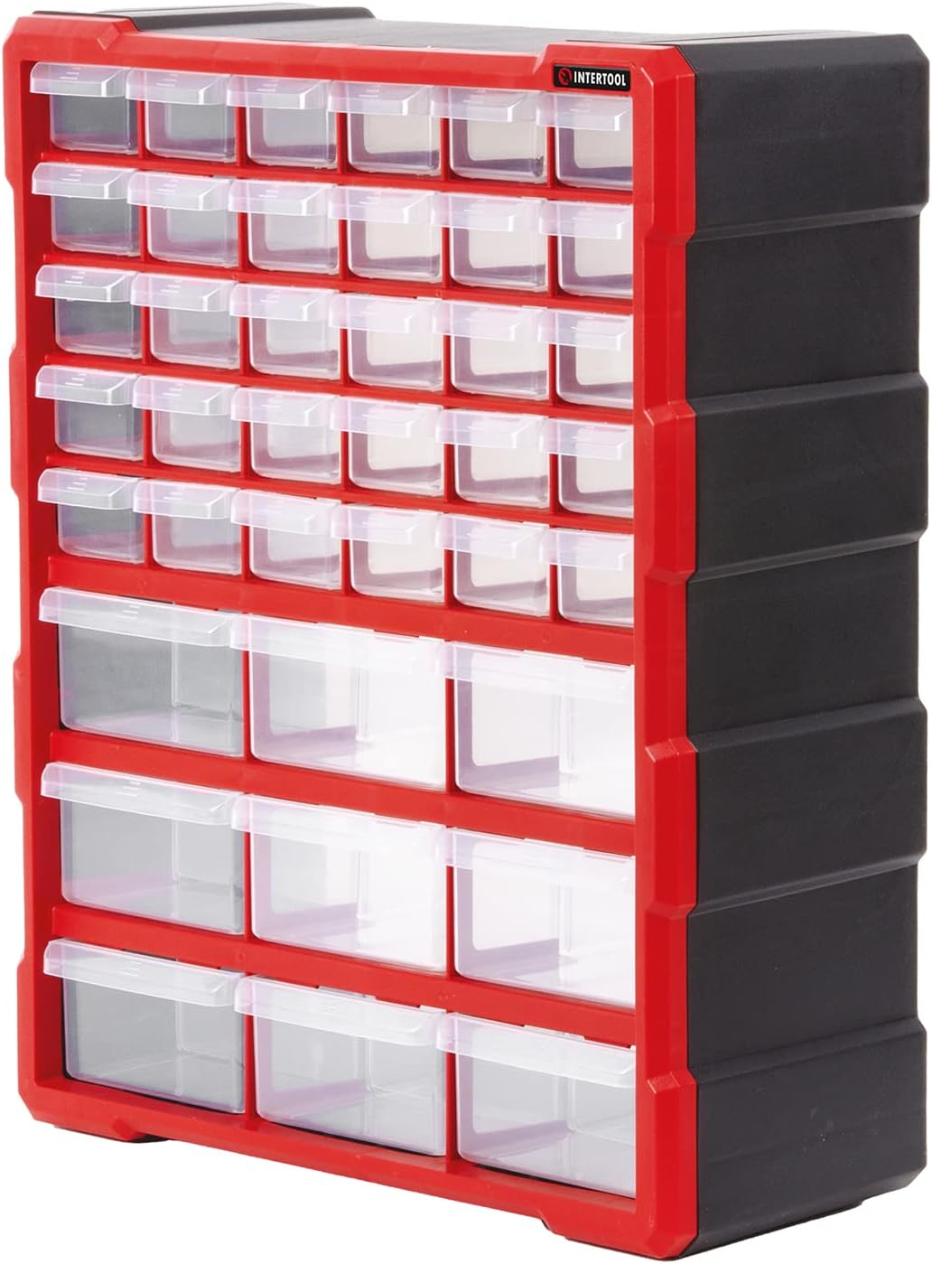 INTERTOOL Small Parts Organizer for Hardware & Screws Storage