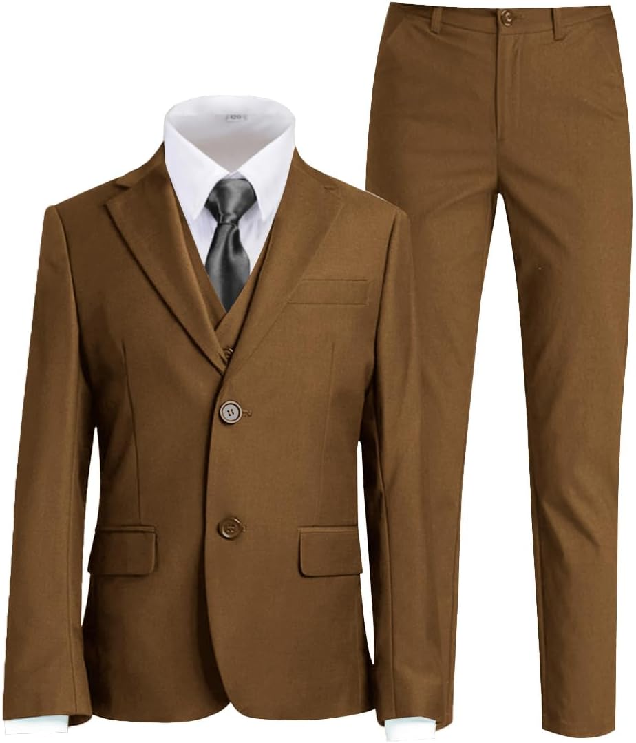 Boys Suit for Kids Tuxedo Set for Weddings and Formal Events