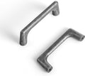 Goo-Ki 3 in Weathered Nickel Cabinet Pulls 6 Pack - Retro Zinc Alloy