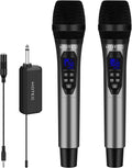 Wireless Singing Microphones for Karaoke Dual UHF System - Reliable