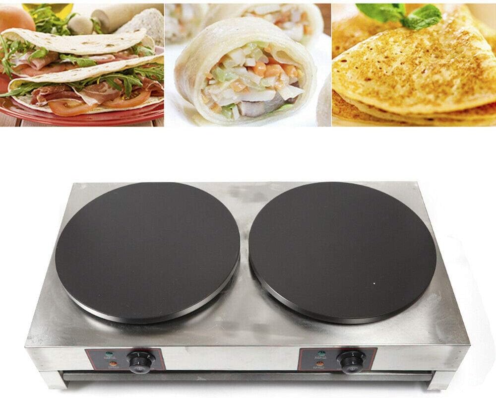 Commercial Double Crepe Maker 3KW Non-Stick XIANXUS