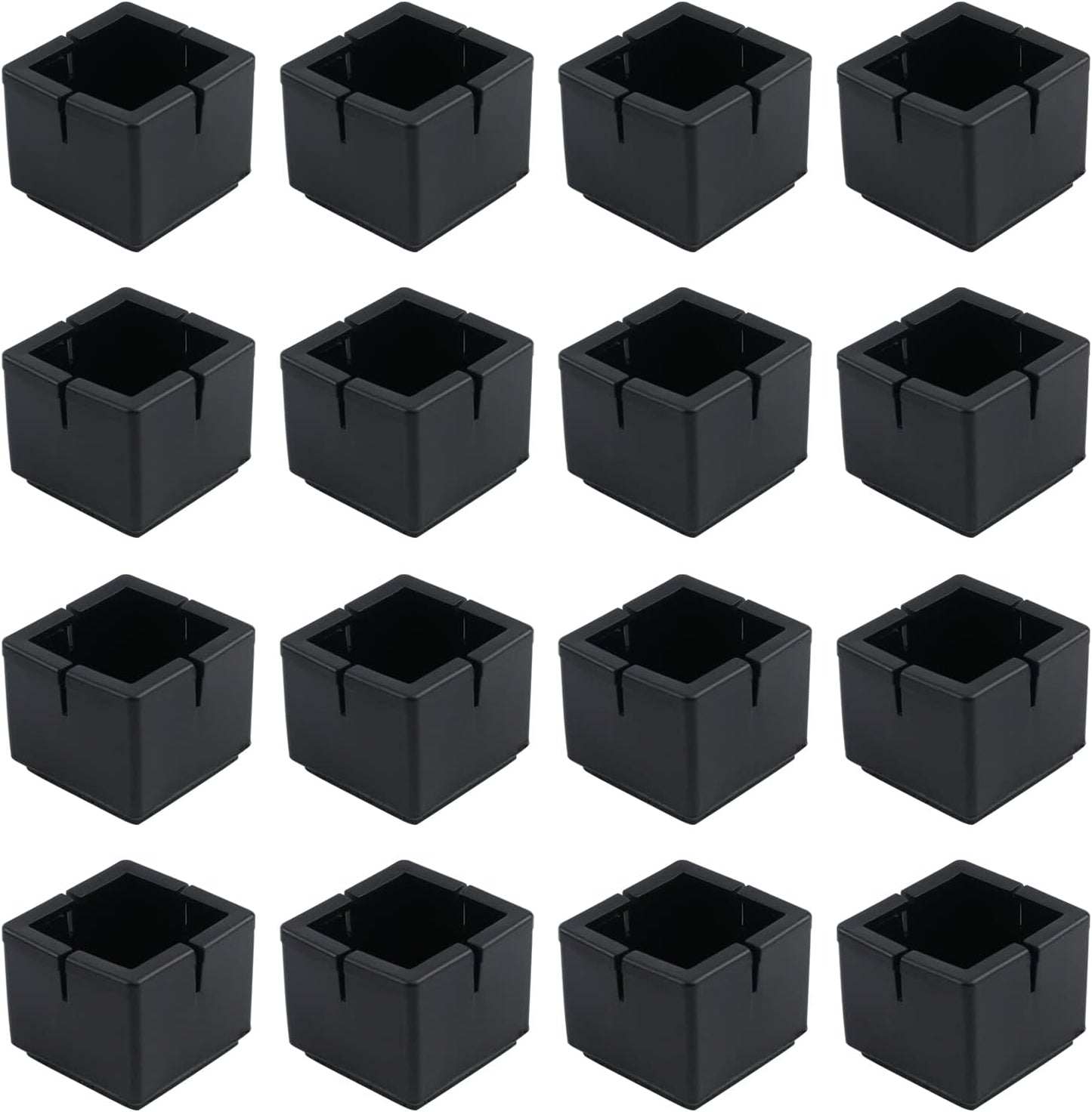 Antrader 1.5 Non-Slip Furniture Pads - 16pcs Black