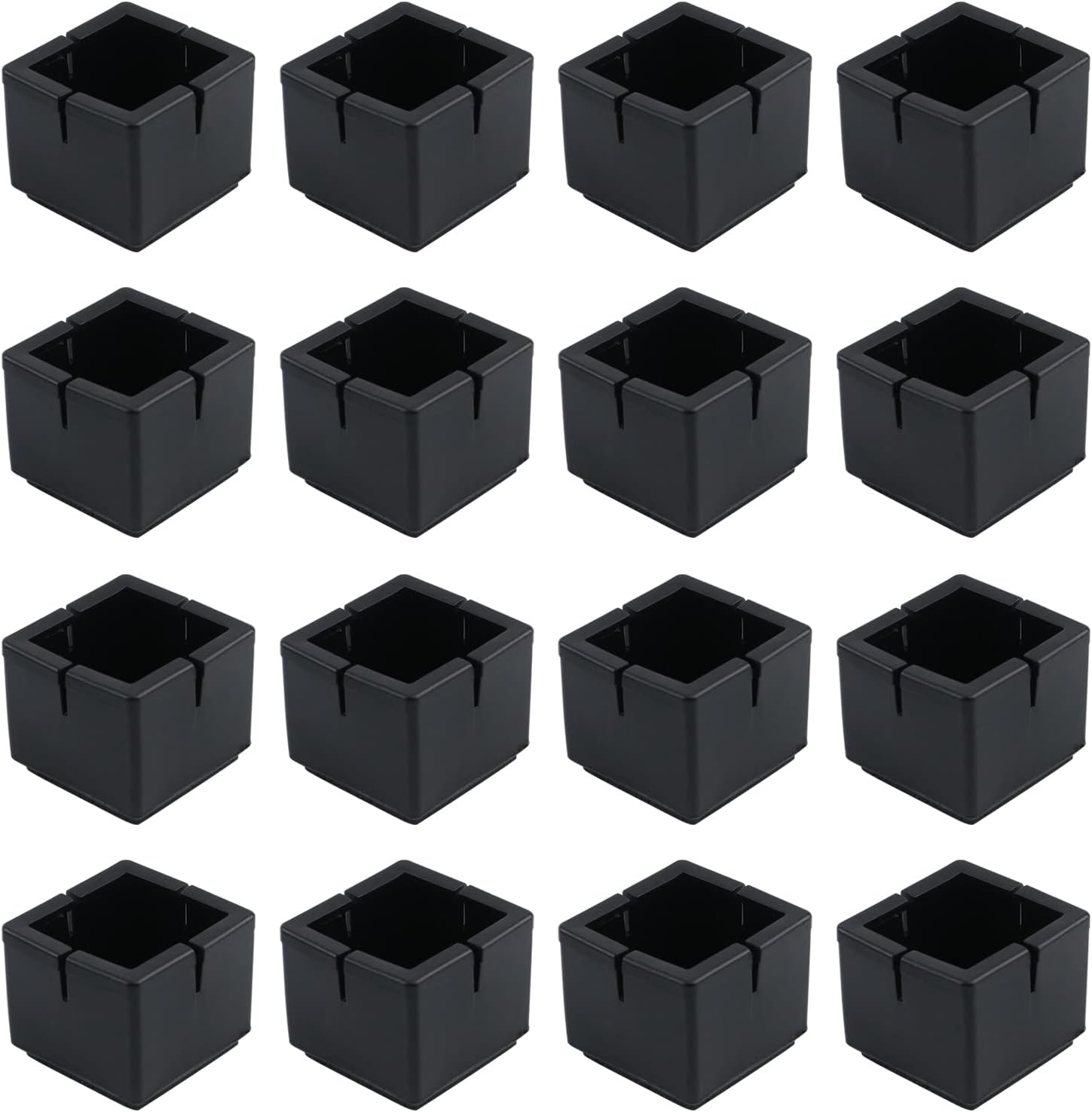 Antrader 1.5 Non-Slip Furniture Pads - 16pcs Black