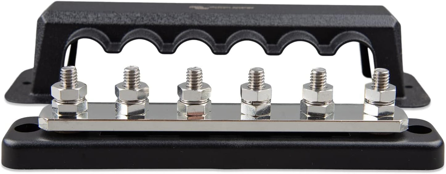 Victron Energy Busbar 250A 6P with Cover for High Current Needs