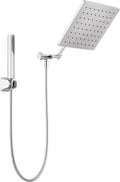 Delta 10-in Raincan Shower Head and Handheld Combo - Drenching