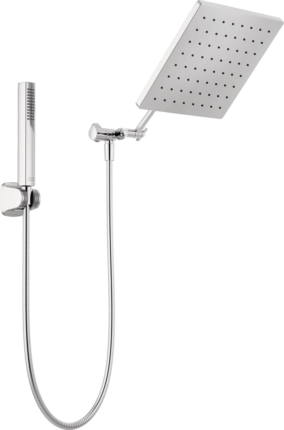 Delta Faucet 10-inch Raincan Shower Head and Hand Held Combo