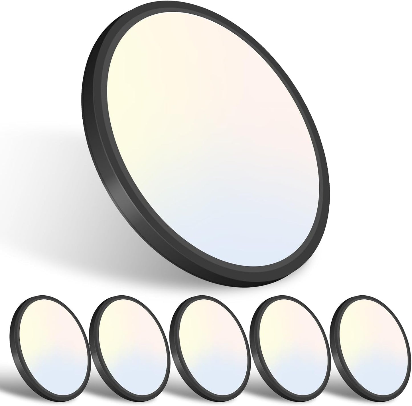 libtit 6Pack 7 inch Flush Mount Ceiling Light for Any Room