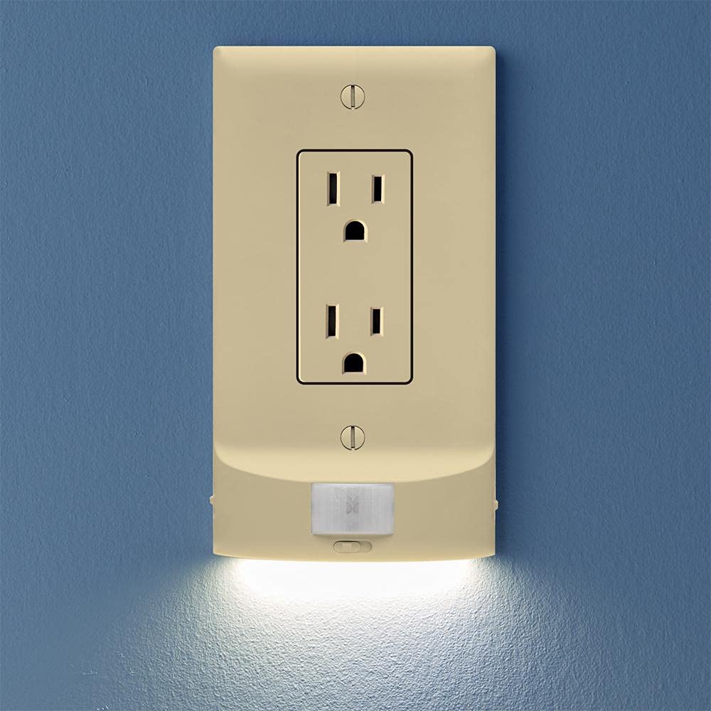 SnapPower MotionLight 2 Pack for Decor Outlets - LED Night Lights