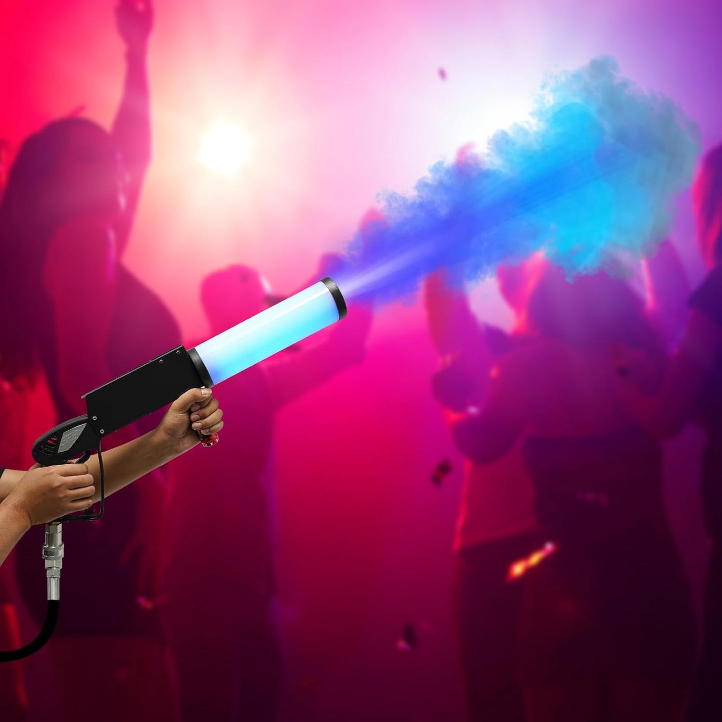 CO2 Handheld Fog Gun Smoke Machine for Parties and Events