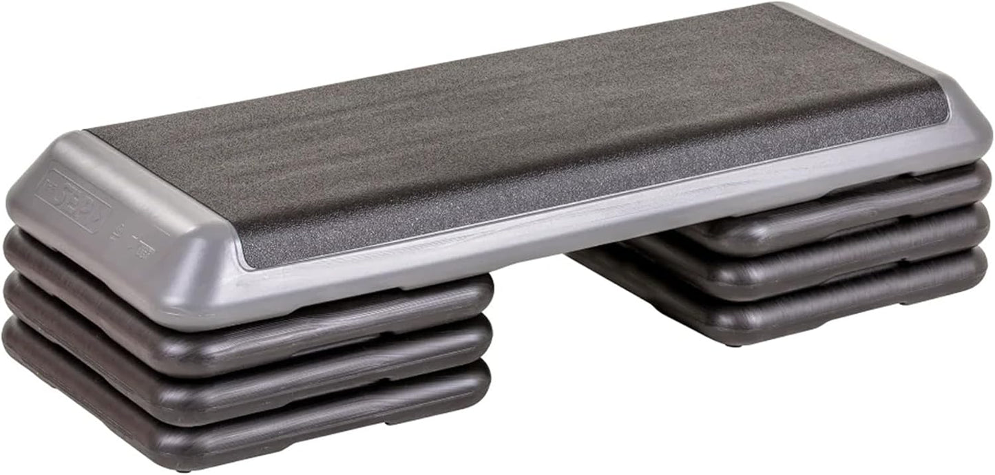 The Step Freestyle Grey Aerobic Platform for Total-Body Fitness