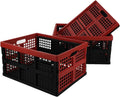 Obstnny 34 Quart Collapsible Storage Bins 3-Pack - Space-Saving Crates