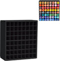 64 Grids Craft Paint Storage Organizer - Wall-Mountable, Stackable