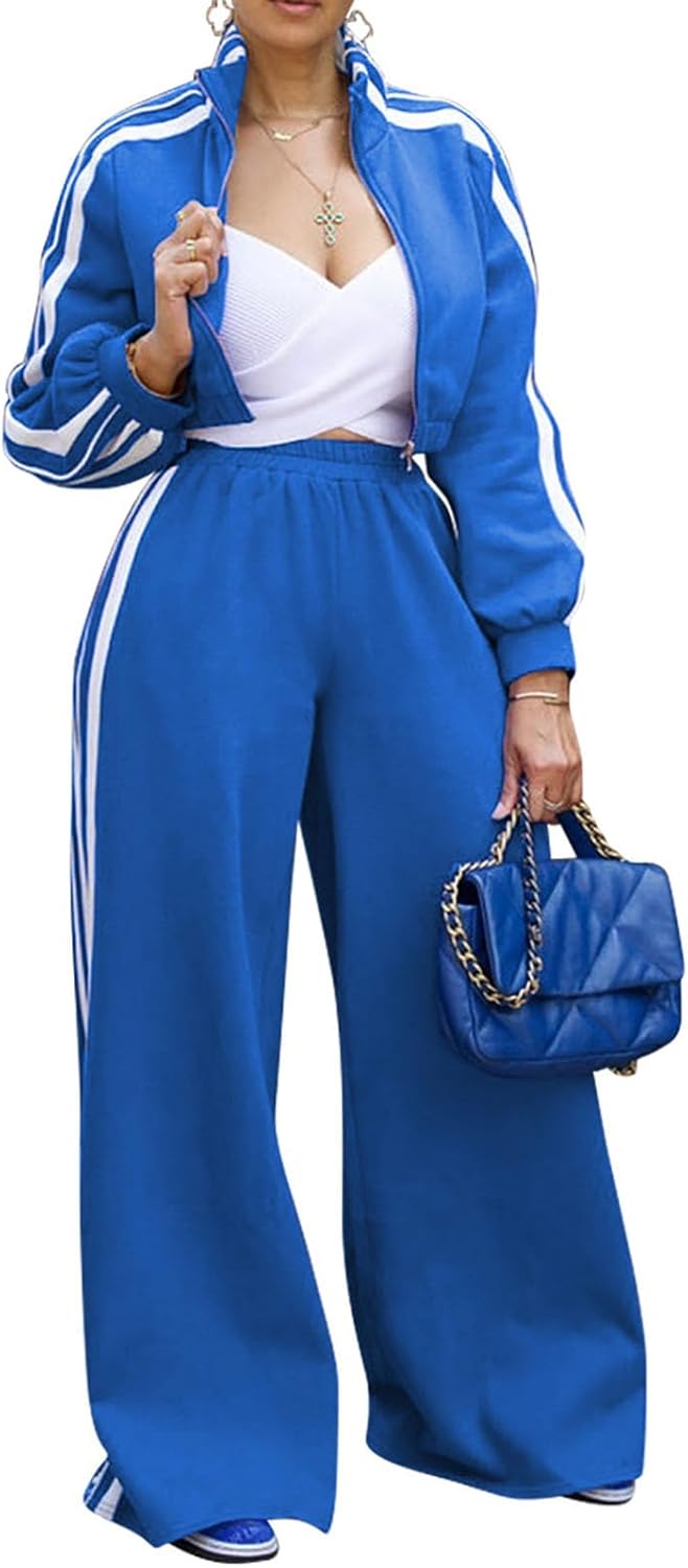 Akmipoem Sweatsuits Women 2 Piece Outfit for Casual Style
