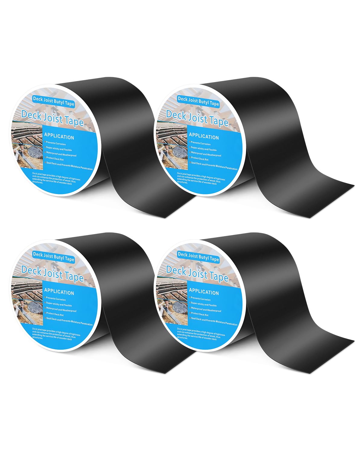 GCCSJ Butyl Joist Tape - Waterproof Seal for Decking Protection