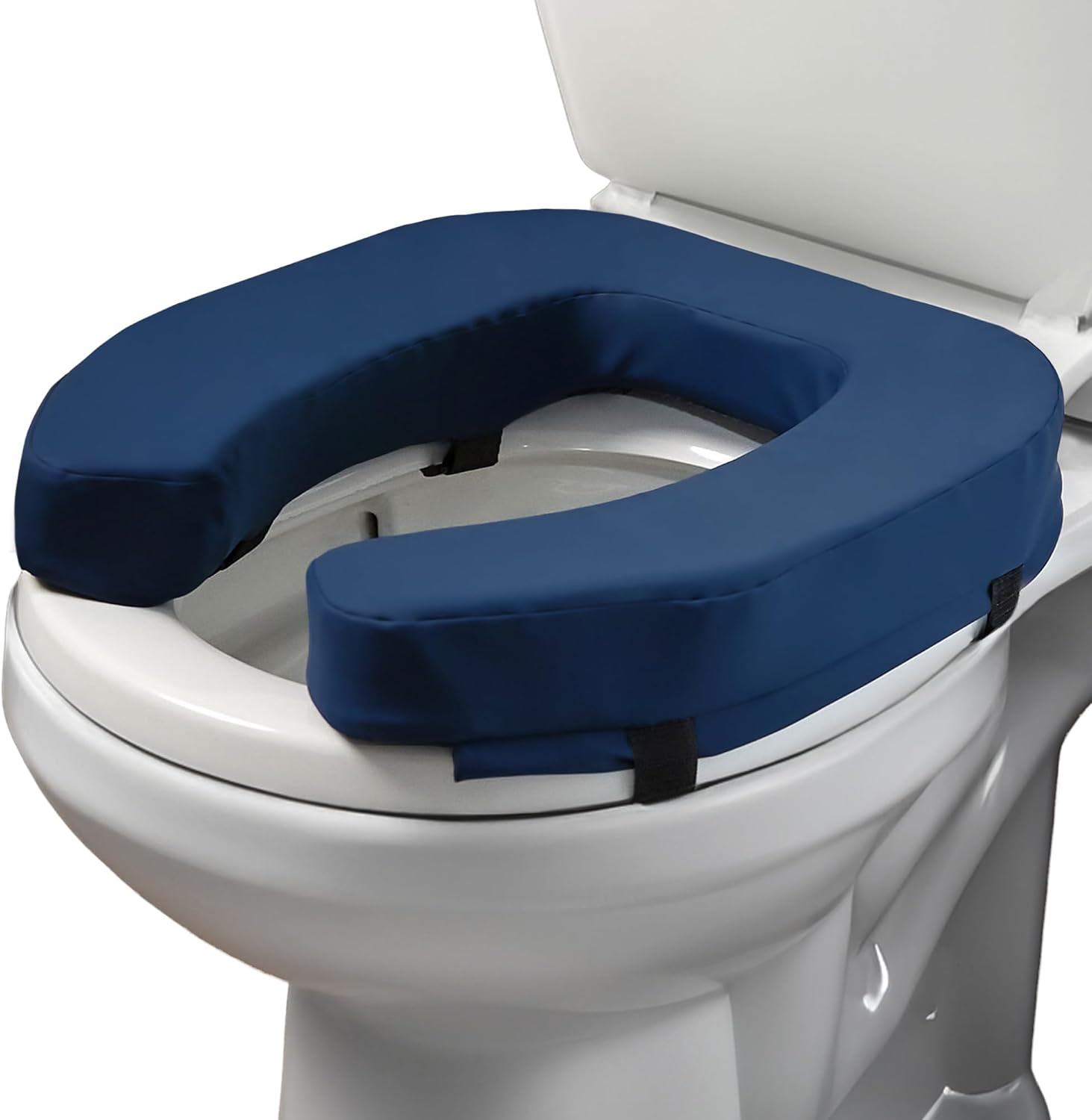 Lunderg Padded Toilet Seat Riser Adds 2 Inches for Comfort