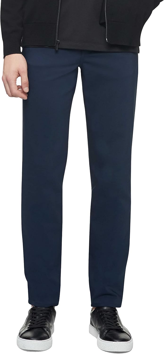Calvin Klein Men's Move 365 Stretch Slim Fit Pants for Comfort
