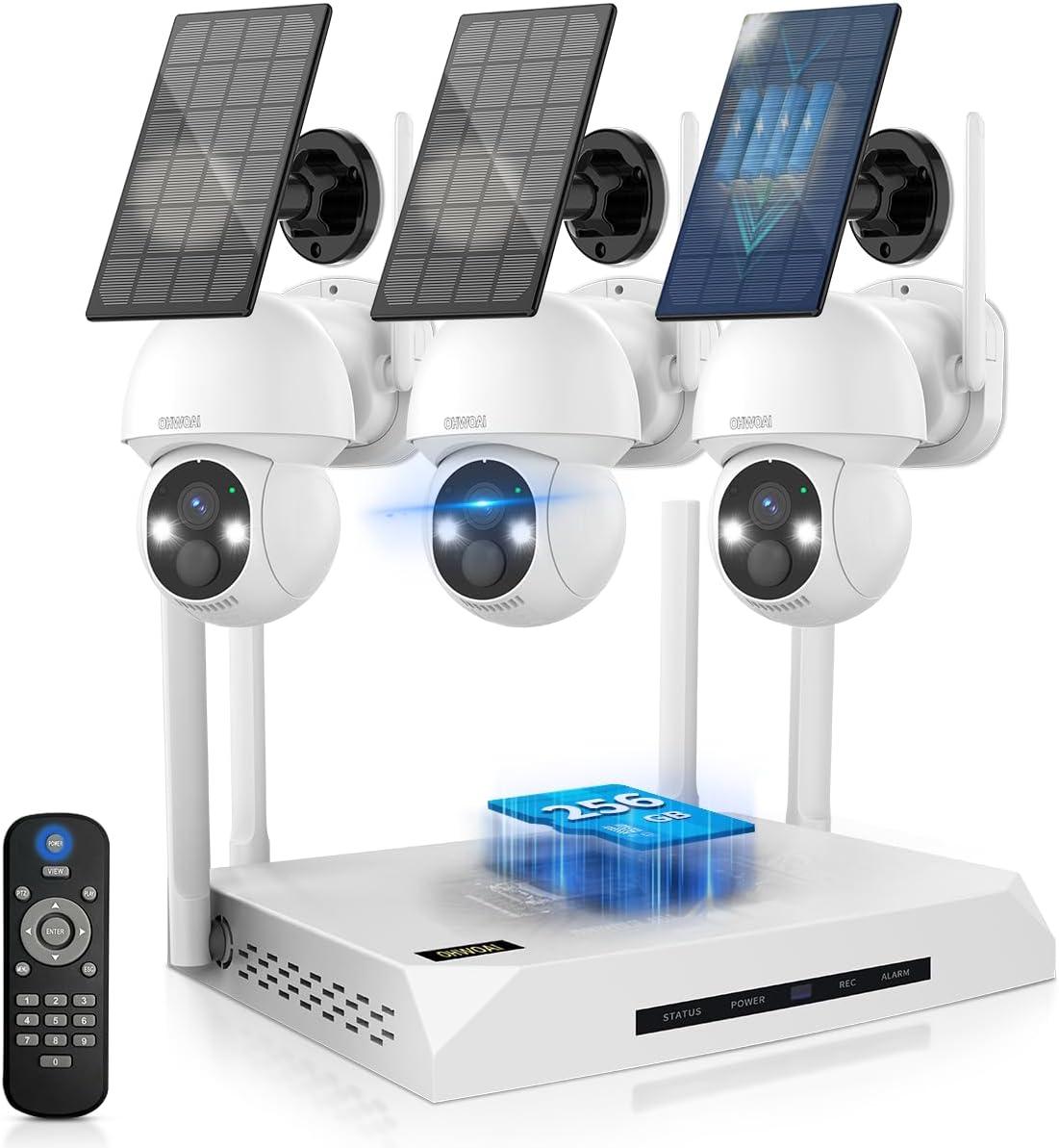 100% Solar Powered Outdoor Wireless PTZ Camera System Review