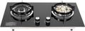 2 Burner Natural Gas Cooktop Tempered Glass - Efficient Kitchen Stove