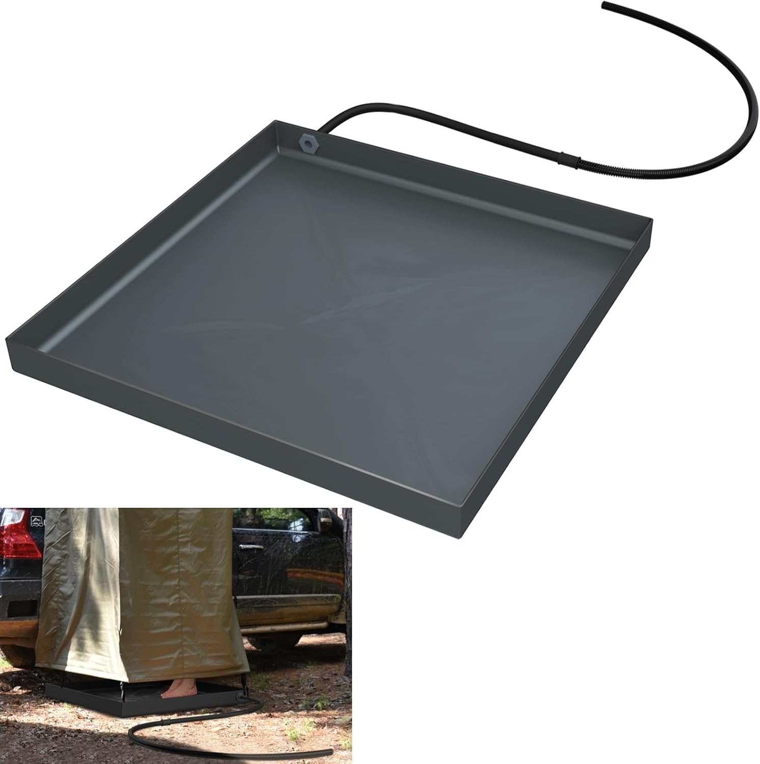Portable Shower Base - Keep Clean & Dry Anywhere!