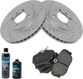 1991 BMW 318i & 1987-91 325i Front Brake Pad and Rotor Kit - Ceramic