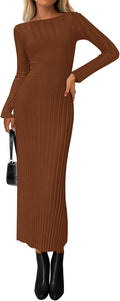 PRETTYGARDEN Fall 2025 Sweater Dress for a Chic Casual Look