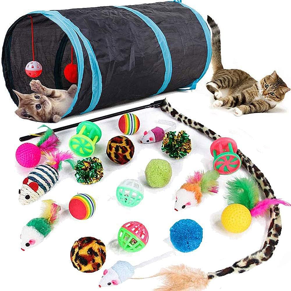 Speedy Panther: Interactive Cat Toy Wonderland