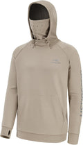 BASSDASH Men's Hoodie with Neck Gaiter Perfect for Fishing Adventures