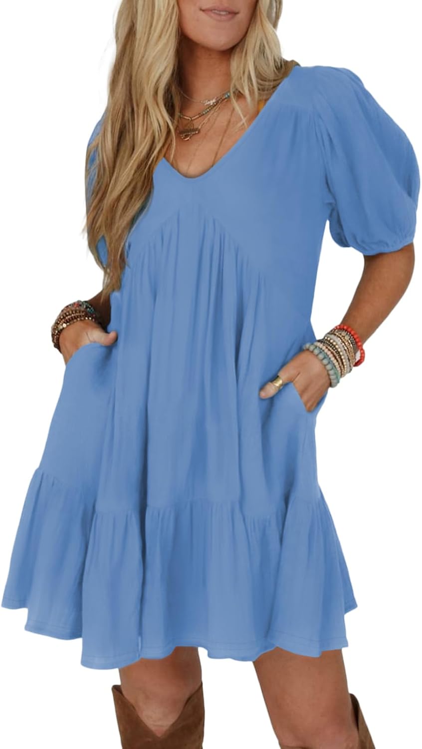 Acelitt Women's Summer Dresses for Beach and Casual Wear