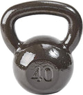 Kettlebell Cast Iron Solid Smooth Weights for Strength Training Sports