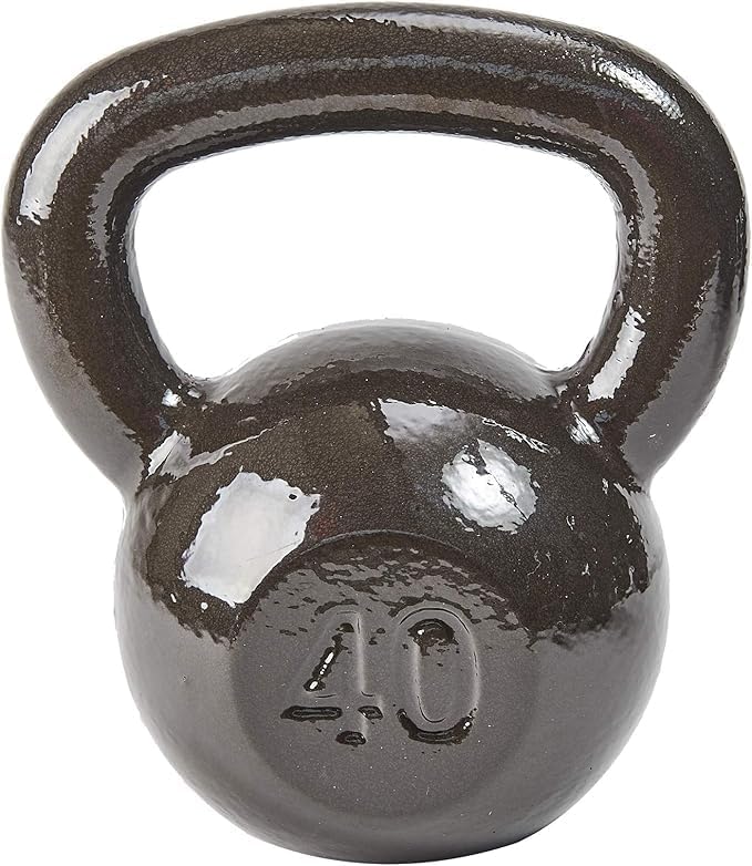 Kettlebell Cast Iron Solid Weights for Strength Training Workouts