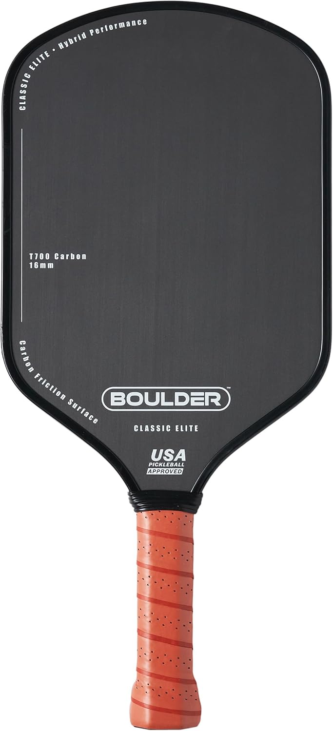 Boulder Carbon Fiber Pickleball Paddle for All Skill Levels