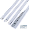 22 in Soft Close Bottom Mount Drawer Slides Replacement Kit - Silent