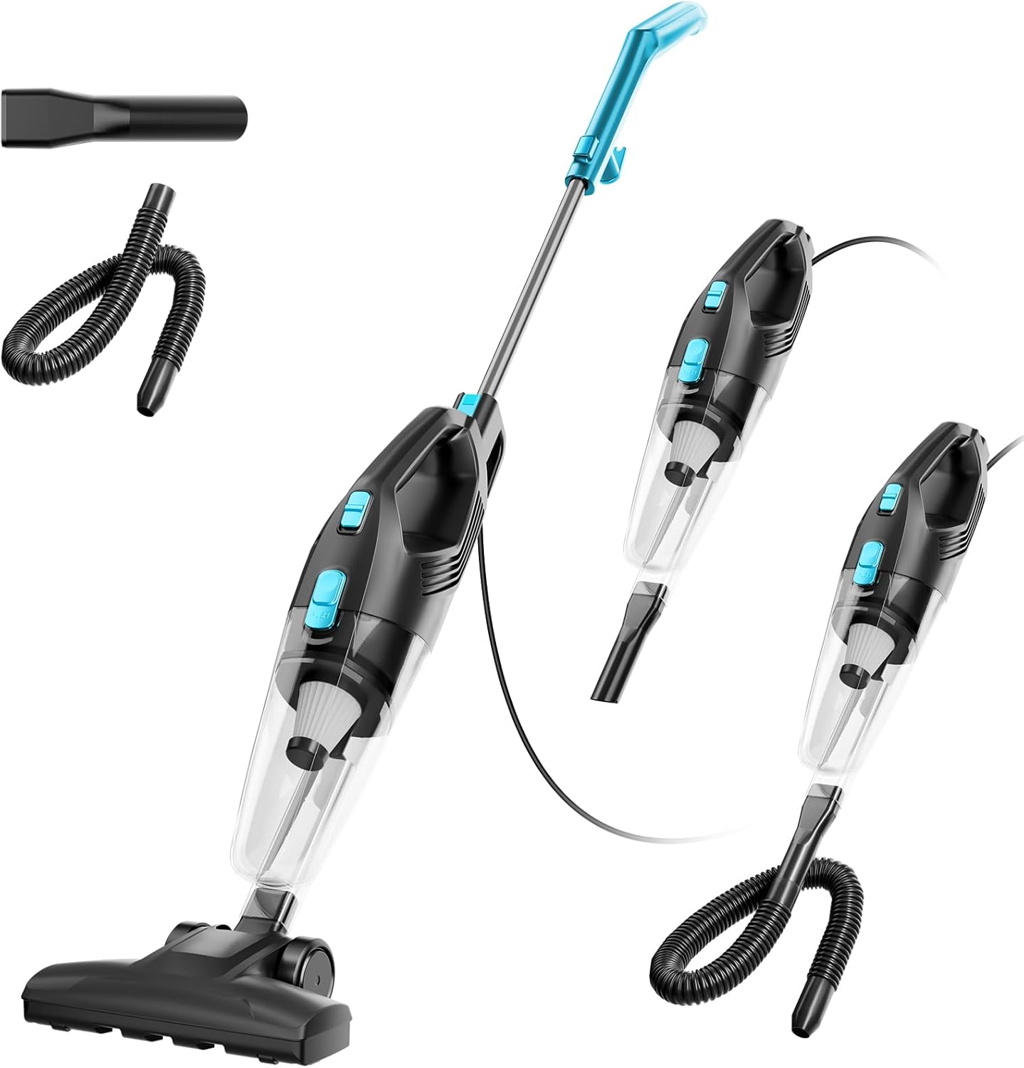 Corded Stick Vacuum Cleaner with 450W Motor for Home Use