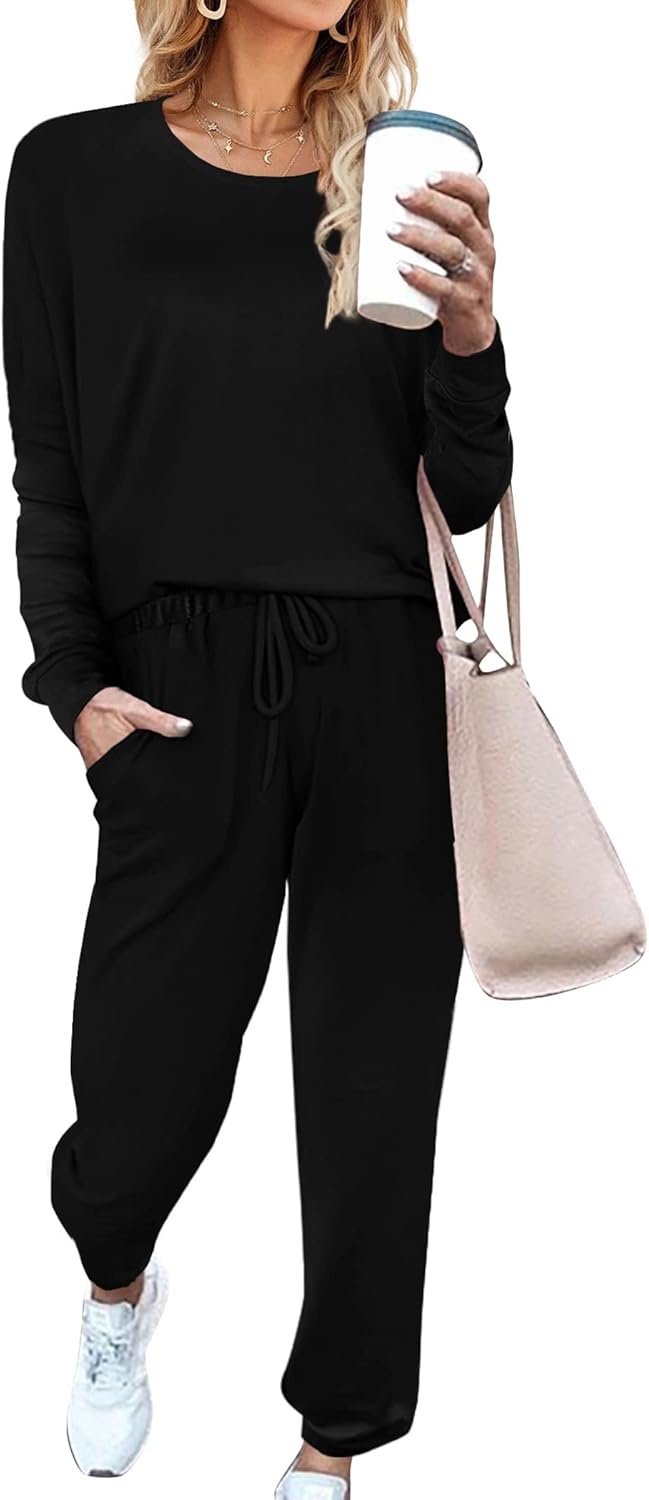 Aloodor Sweatsuit for Women - Comfortable 2 Piece Outfits